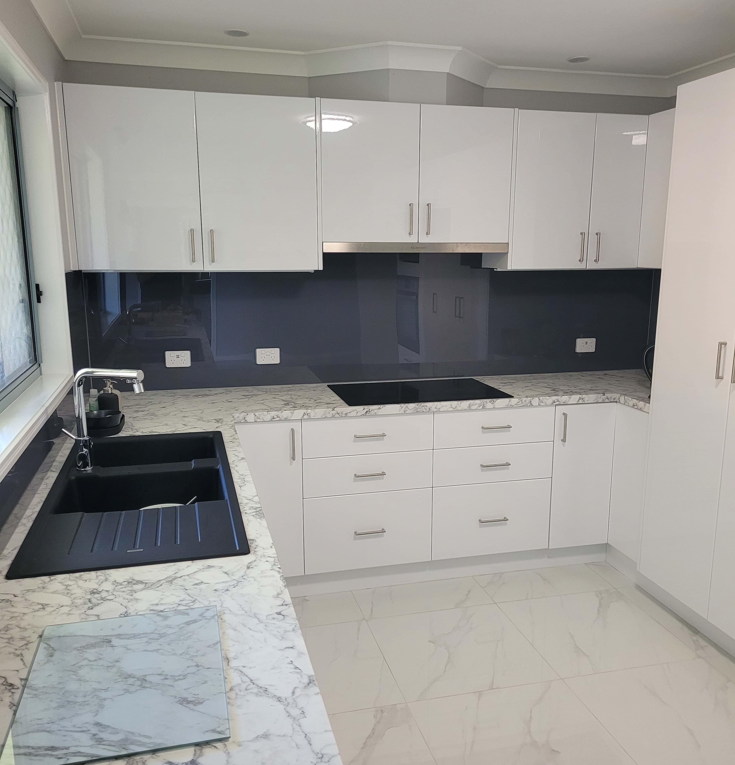 Kitchen Splashbacks, acrylic splashback panels, navy blue splashbacks, kitchen splash backs, splashbacks , polymer splashback, backsplash,